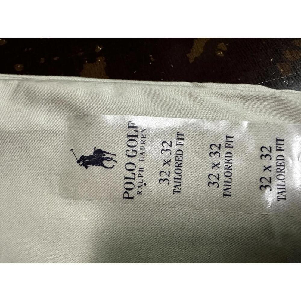 Polo Ralph Lauren Golf Pants Tailored Fit Wicking Stretch Basic Sand 32x32 $125 - Picture 5 of 7